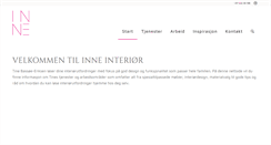 Desktop Screenshot of inneinterior.no
